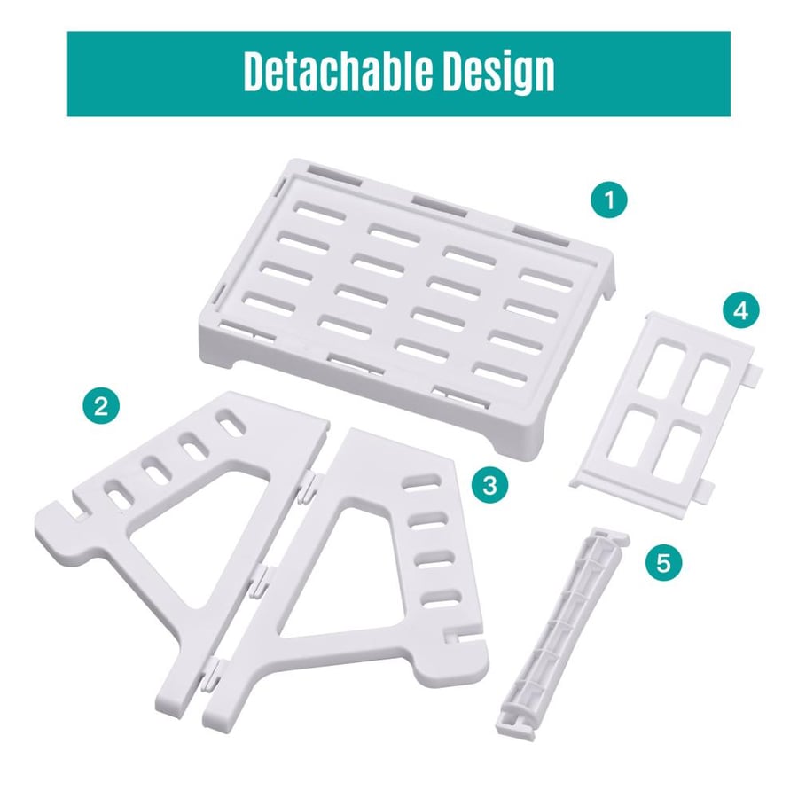 Shipping label holder accommodates printing papers 6x4 or smaller