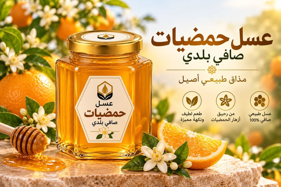 كيلو عسل حمضيات صافي بلدي