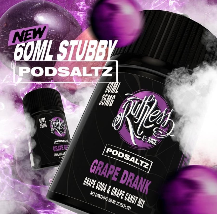 نكهة روثلس سولت عصير عنب - RUTHLESS GRAPE DRANK