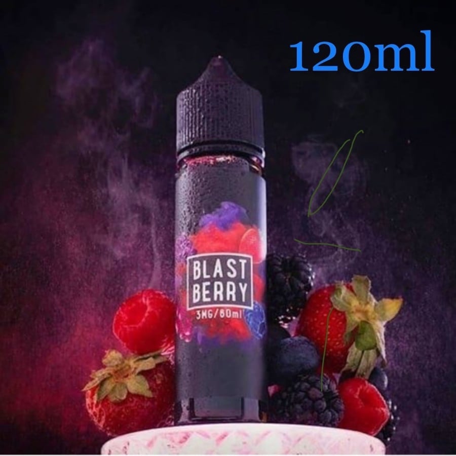 نكهة بلاست بيري الشهيرة - Sams Vape Blast Berry 120ml/3mg