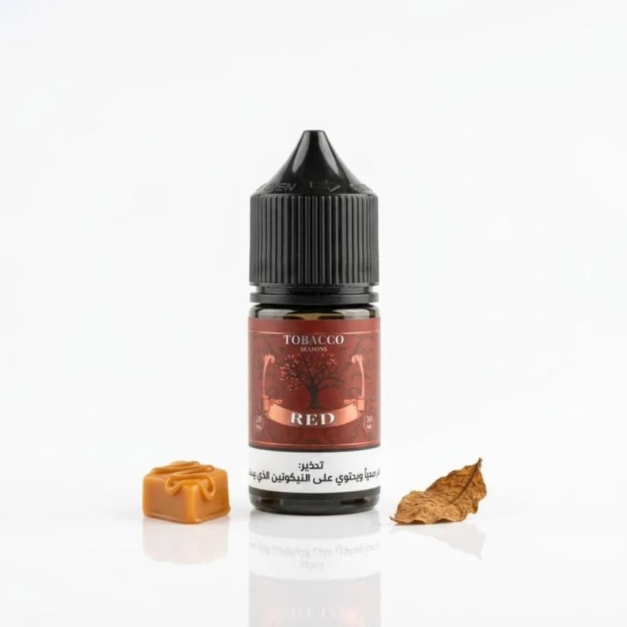 نكهة توباكو سيزونز رد احمر كراميل سولت Tobacco Seasons Red Blod