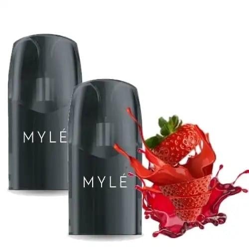 بودات مايلي ميتا بود سلاش فراولة الاصدار الخامس Myle Meta Pod Strawberry Slushy 2ml