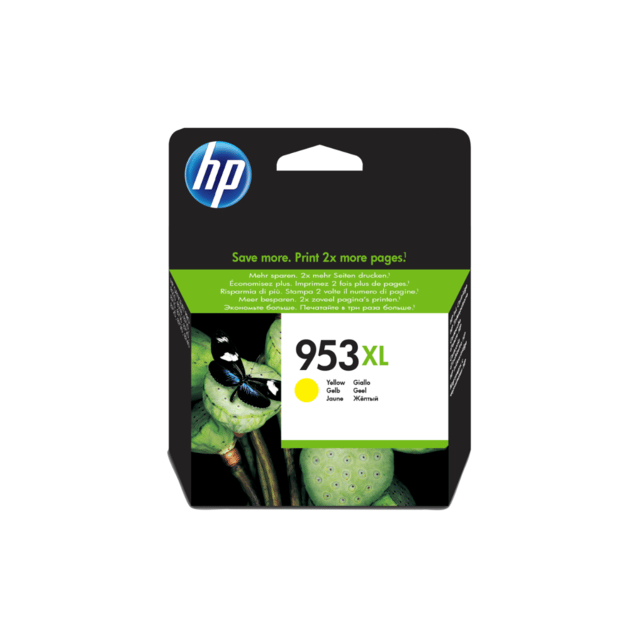 خرطوشة حبر اصلي hp953xl اتش بي أصفر يلو yellow
