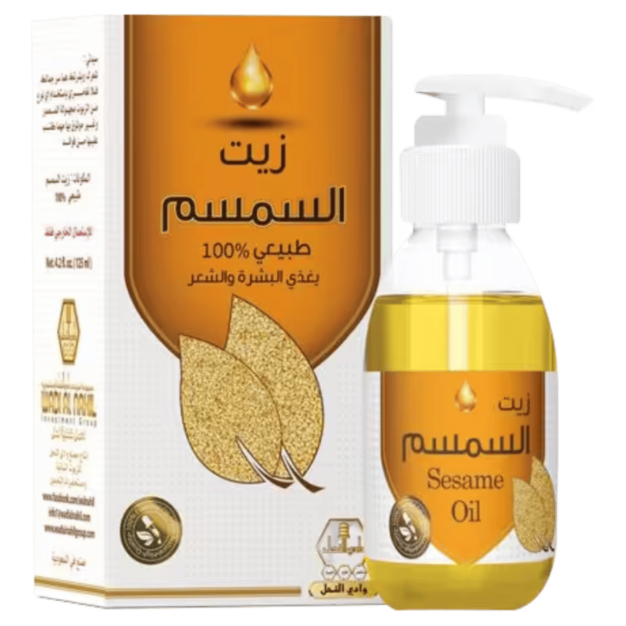 زيت السمسم وادي النحل 125 مل