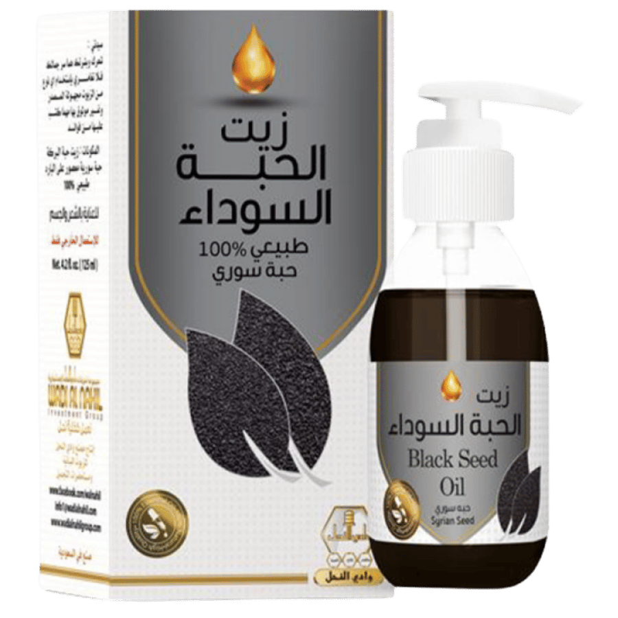زيت الحبة السوداء-حبة سوري وادي النحل 125 مل