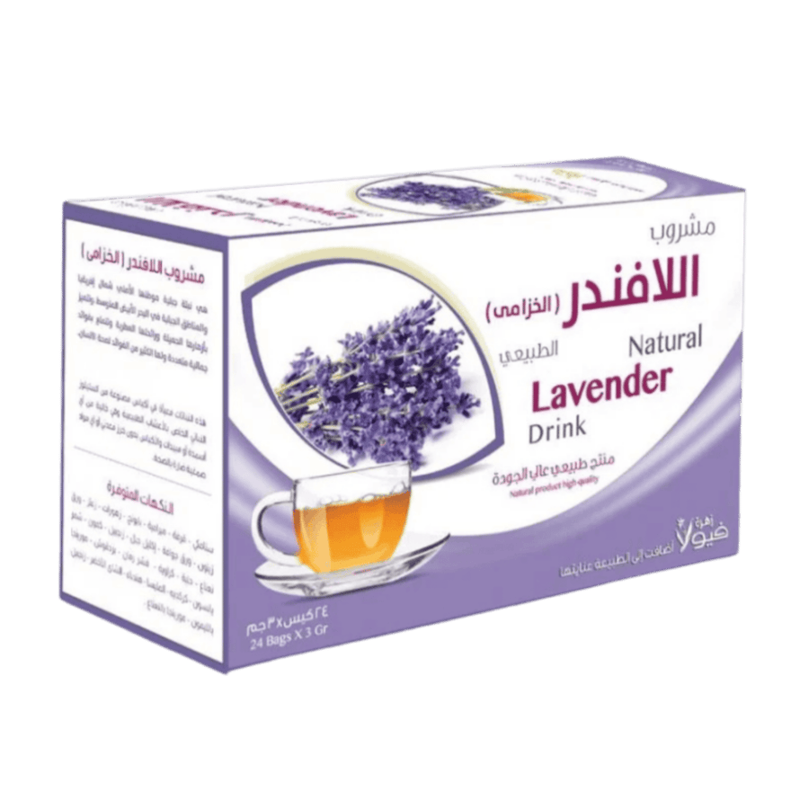 مشروب الافندر الطبيعي ( الفيولا ) 24 كيس