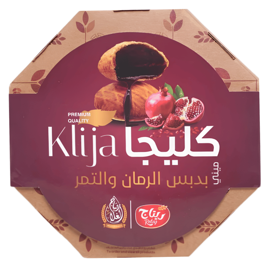 كليجا ميني بدبس الرمان والتمر ريتاج الغلا 600 جرام