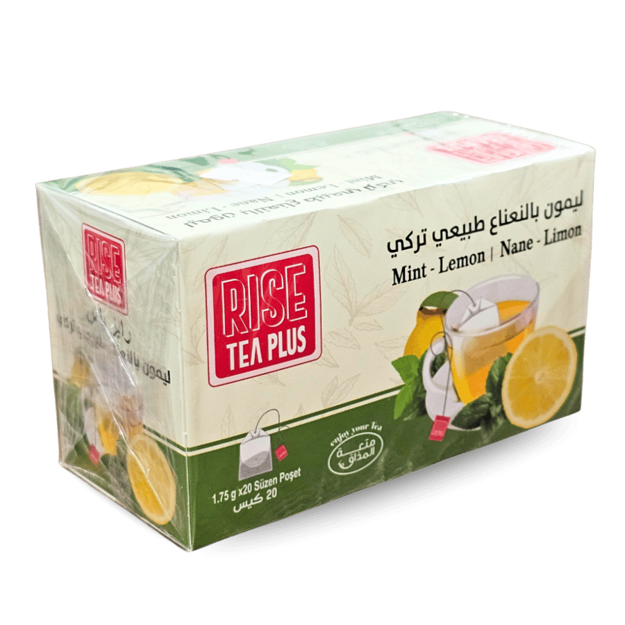 مشروب ليمون بالنعناع طبيعي تركي  رايلز بلس 20 كيس