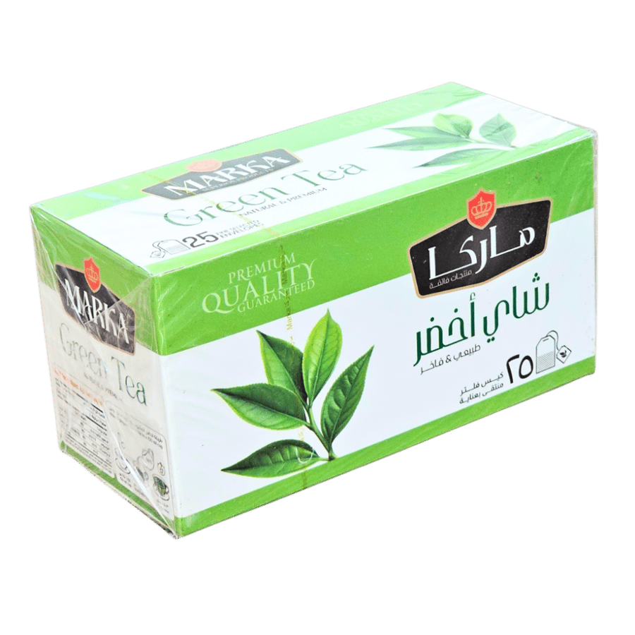 شاي أخضر مـاركـا 25 كيس