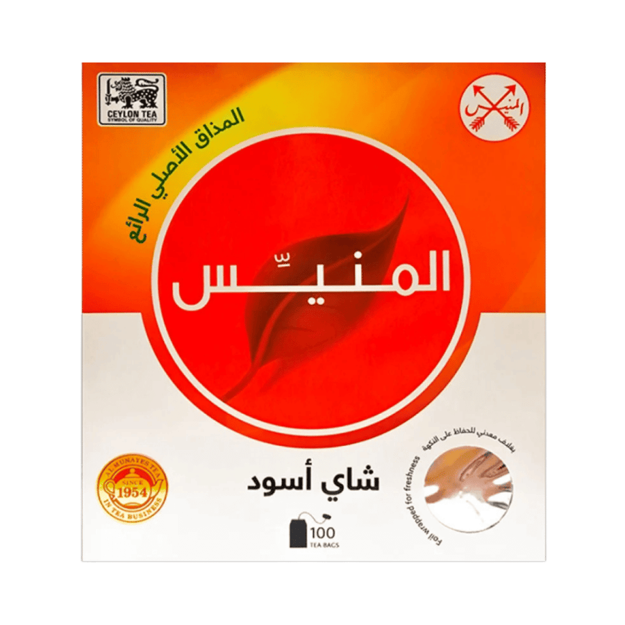 شاي المنيس 100 كيس