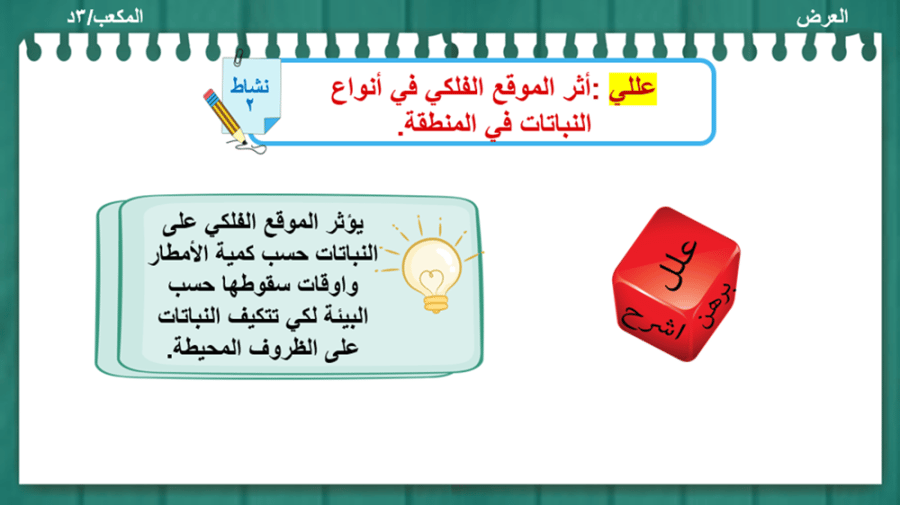 17) المظاهر الطبيعية لدول مجلس التعاون لدول الخليج العربي