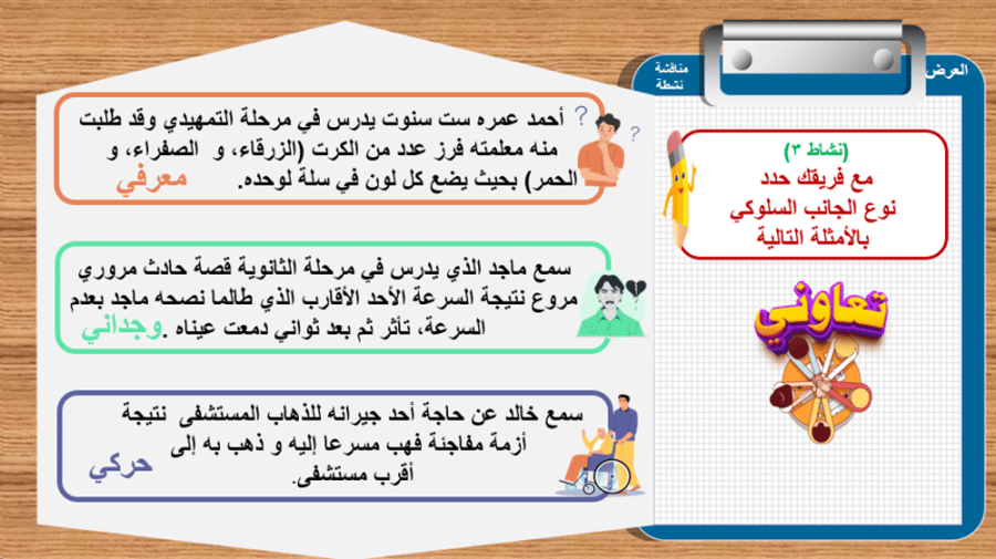 منهج (دراسات نفسية واجتماعية )بنين