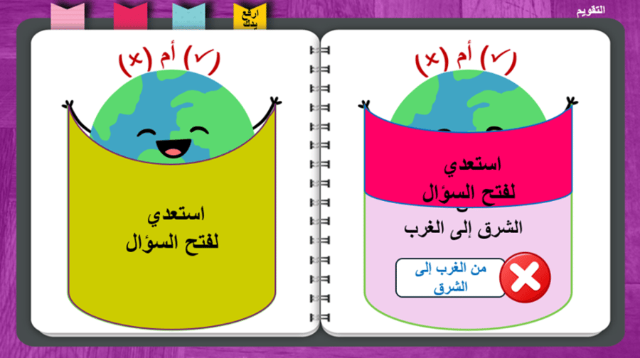 4) حركة الأرض