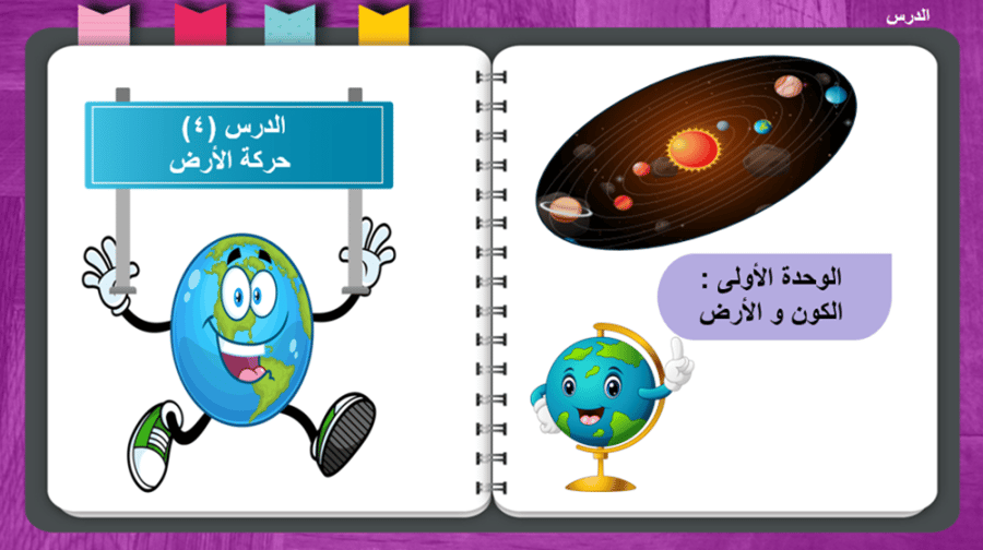 4) حركة الأرض