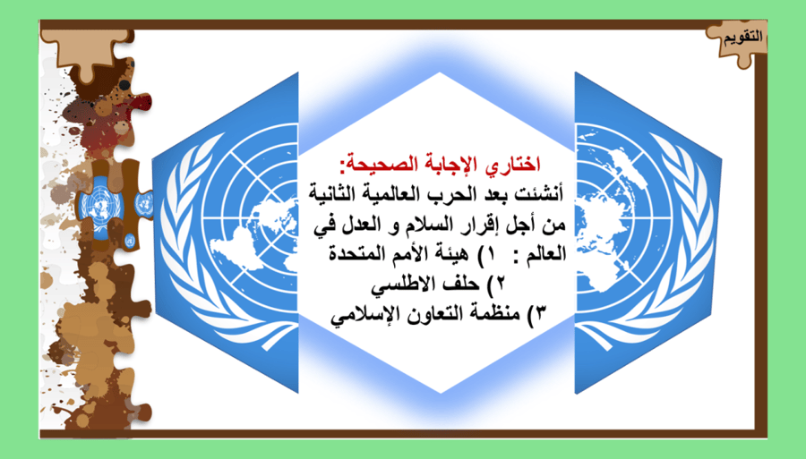 18) هيئة الأمم المتحدة
