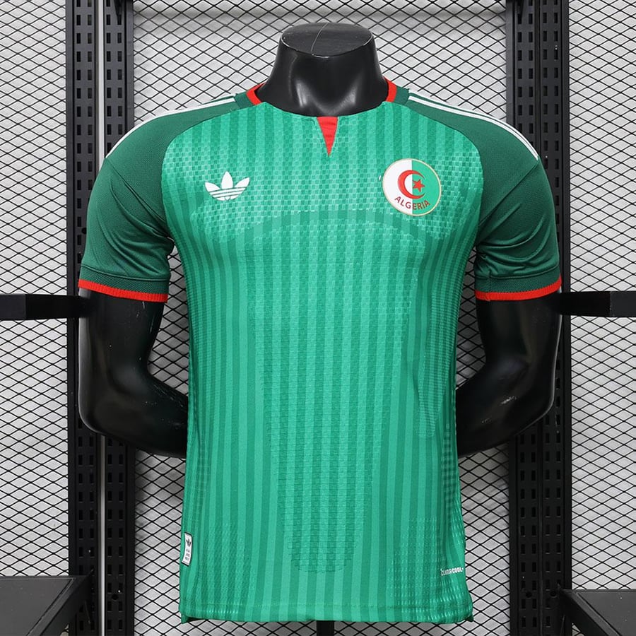 تيشيرت منتخب الجزائر Adidas Originals أخضر 2025 – نسخة لاعبين