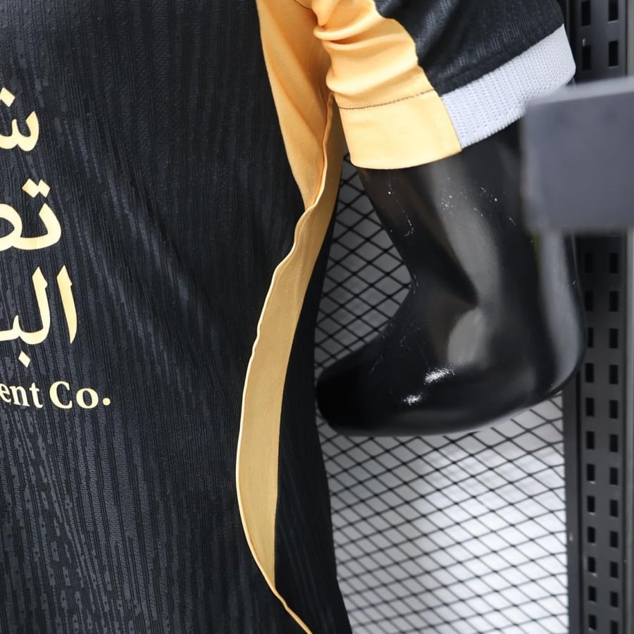 تيشيرت الاتحاد الثالث أسود والاصفر 2026/27 – نسخة لاعبين