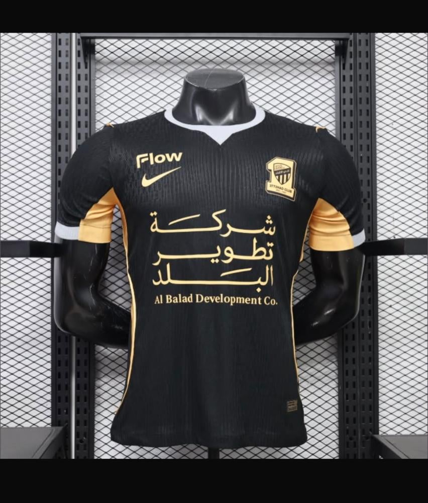تيشيرت الاتحاد الثالث أسود والاصفر 2026/27 – نسخة لاعبين