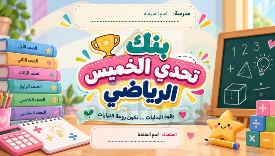مبادرة تحدي الخميس الرياضي للمرحلة الابتدائية | 200 تحدٍ رياضي مع خطة التنفيذ وقياس الأثر