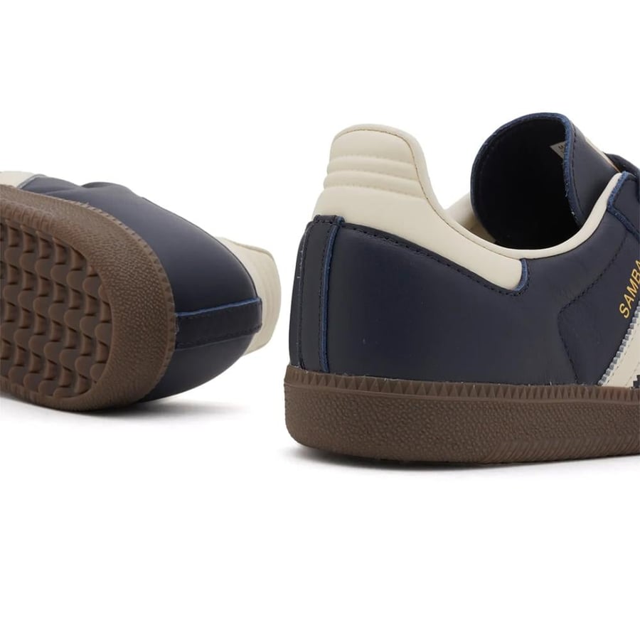 ADIDAS SAMBA "blue gold