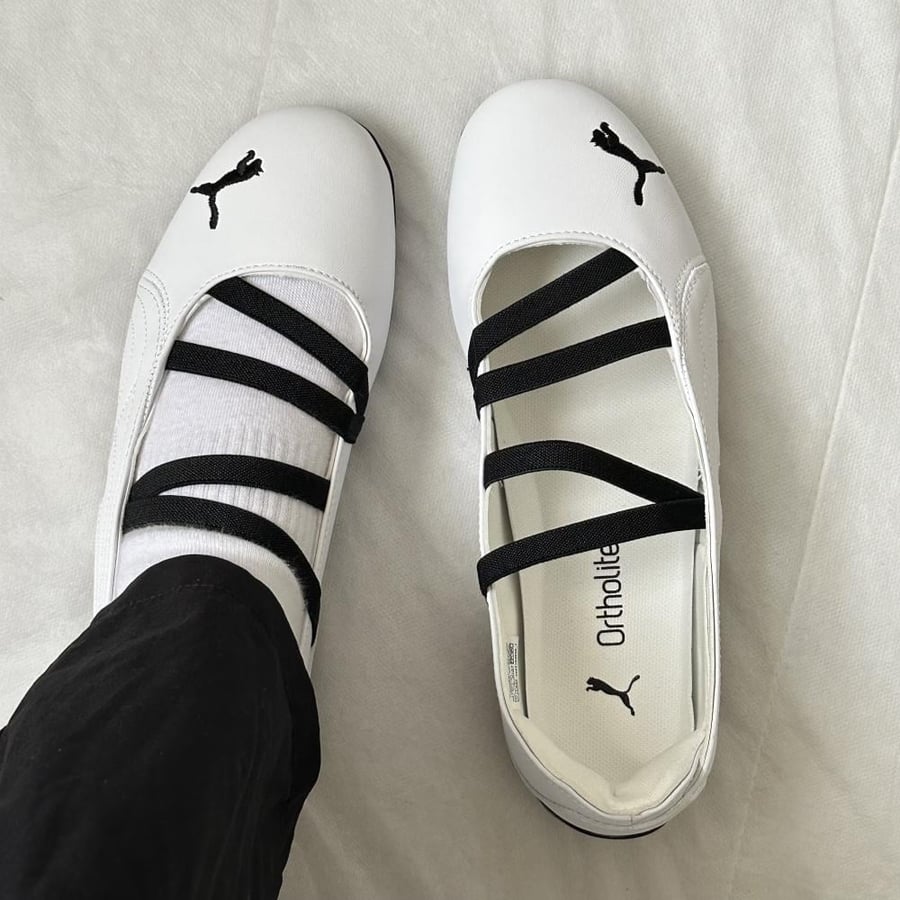 PUMA Speedcat Ballet 'White Black'