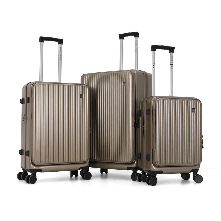 طقم شنط سفر American Flyer – موديل Stripe – 3 قطع