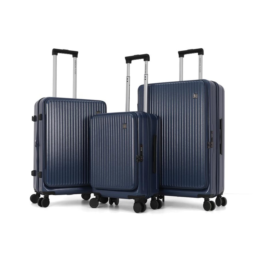 طقم شنط سفر American Flyer – موديل Stripe – 3 قطع