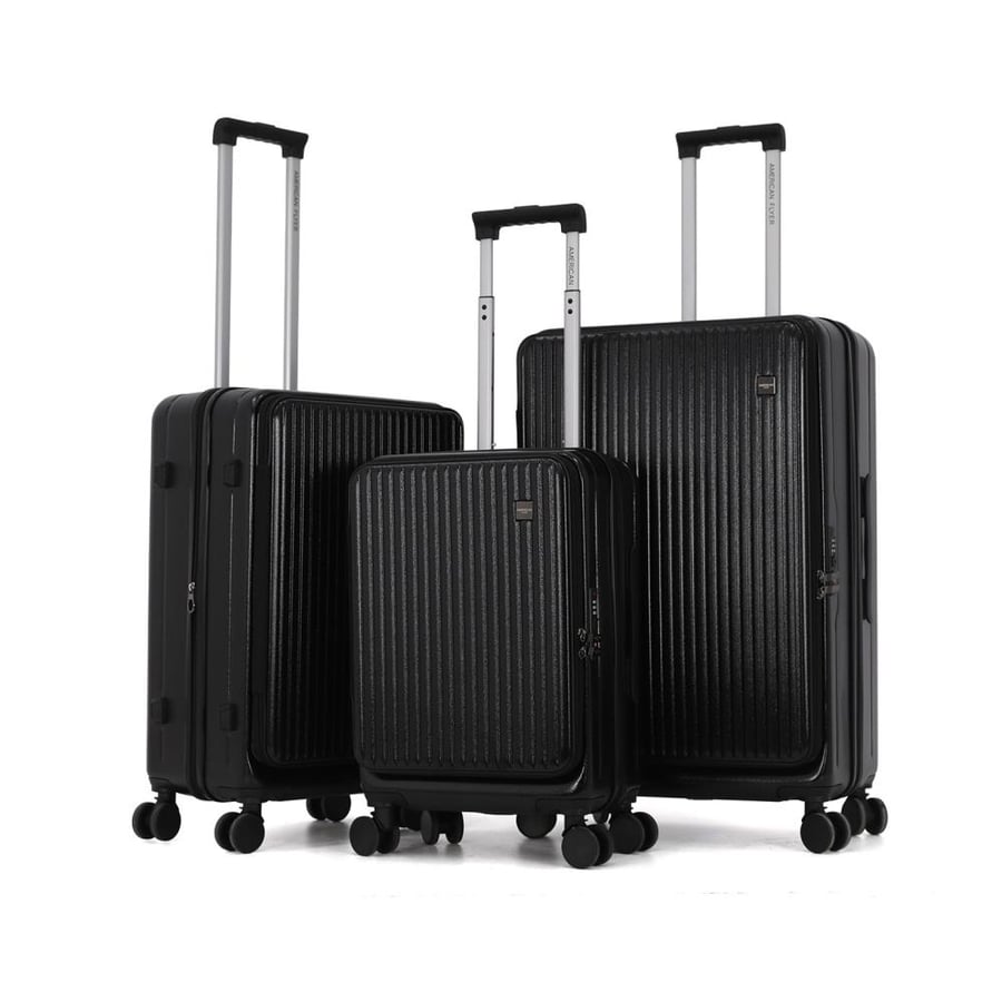 طقم شنط سفر American Flyer – موديل Stripe – 3 قطع