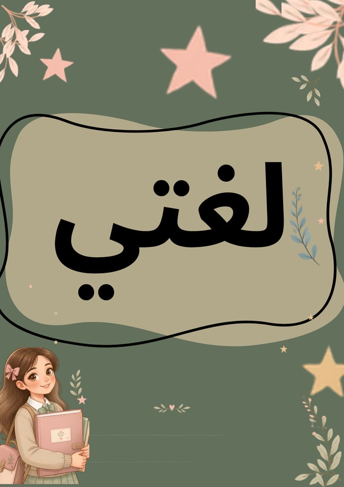 ملف إنجاز الطالبه