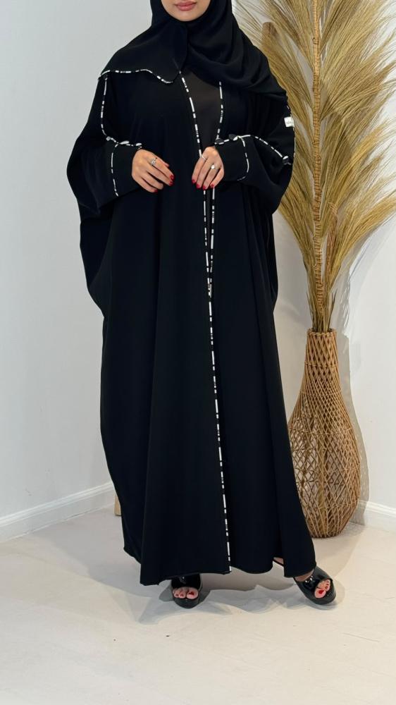ERA23 عبايات سوداء بسيطة