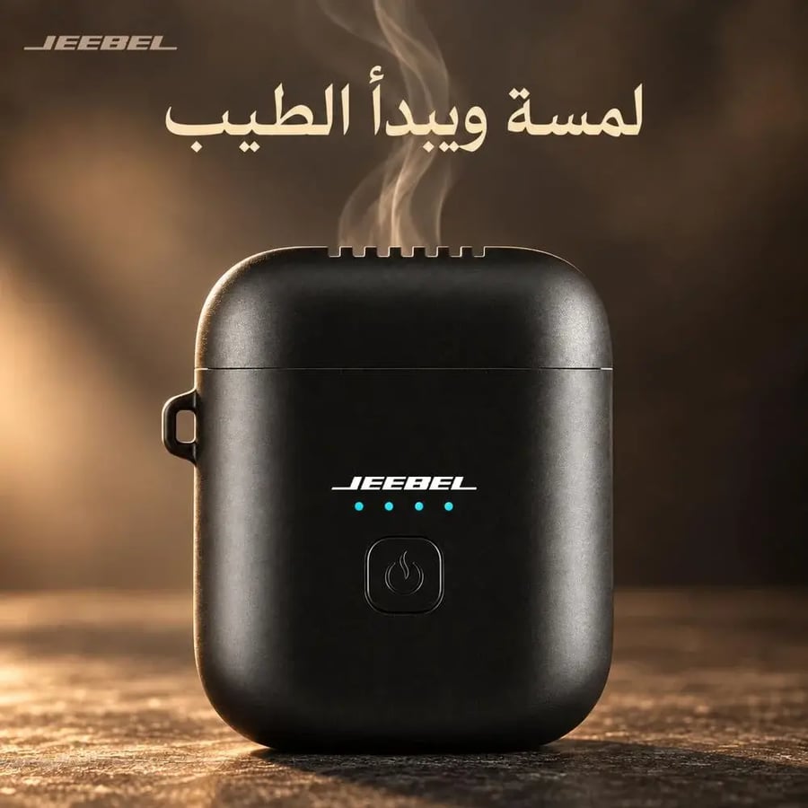 مبخرة جيبيل الإلكترونية المحمولة للعود والبخور