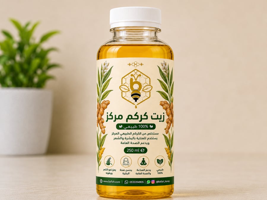 زيت كركم (مركز)