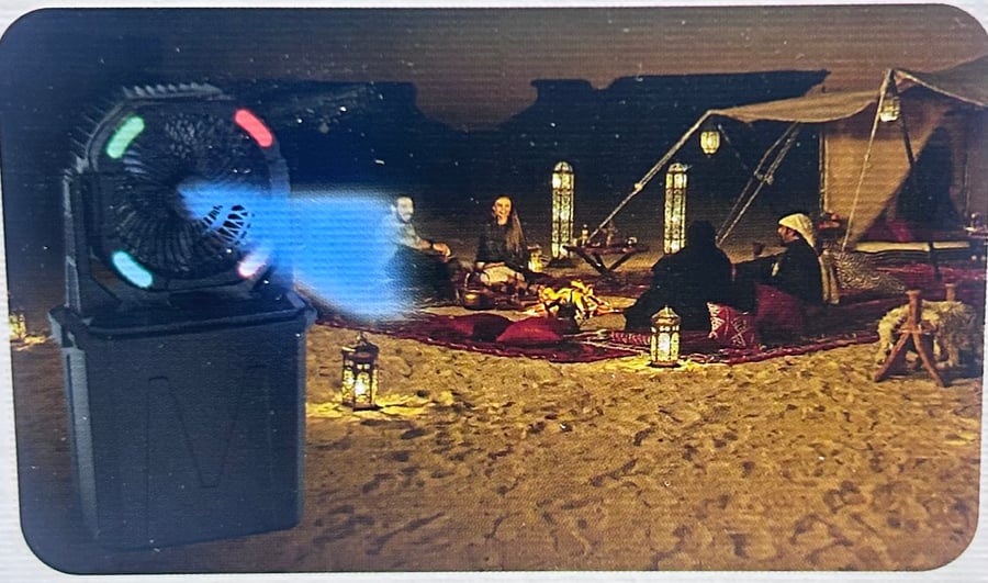 مروحة الرذاذ المحمولة DLC-31068 من DLC