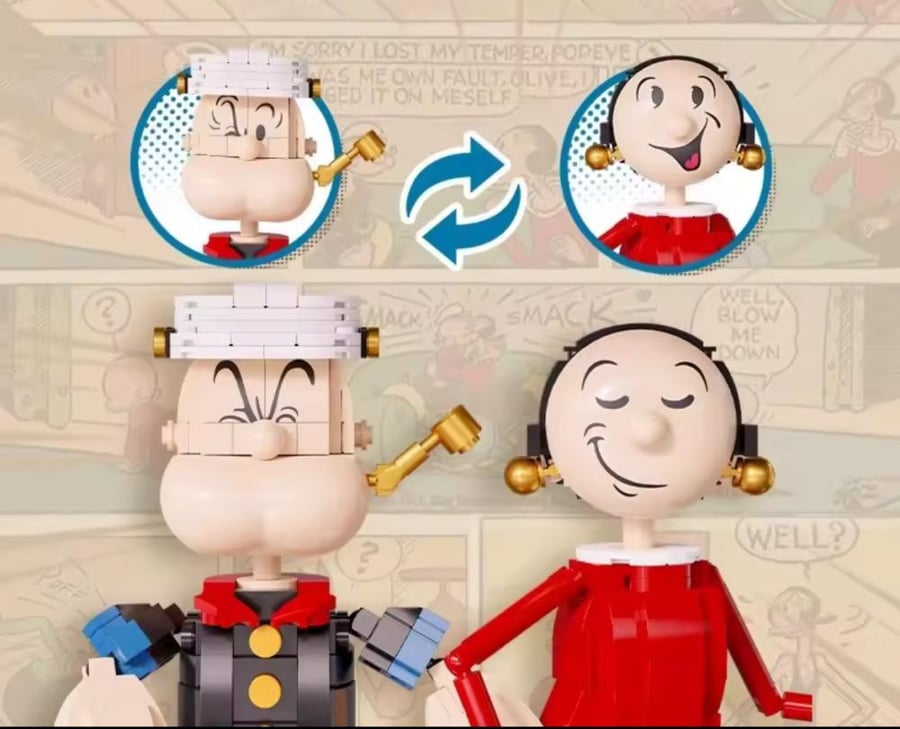 Pantasy Popeye & Olive Oyl 8