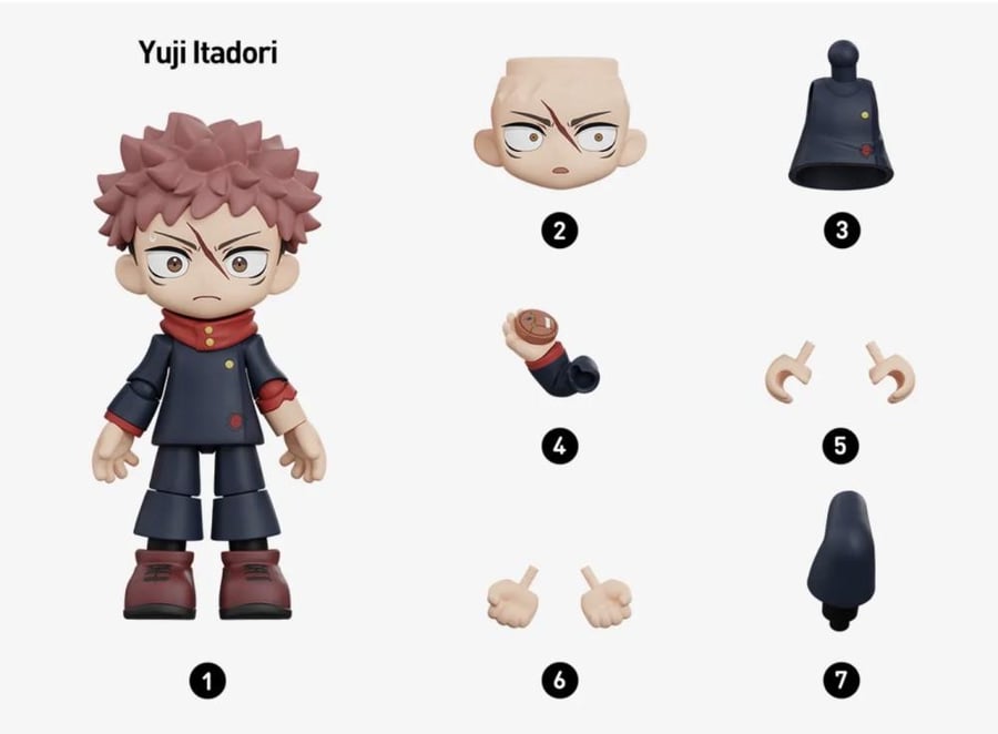 Jujutsu Kaisen Series Scene Blocks - Yuji Itadori