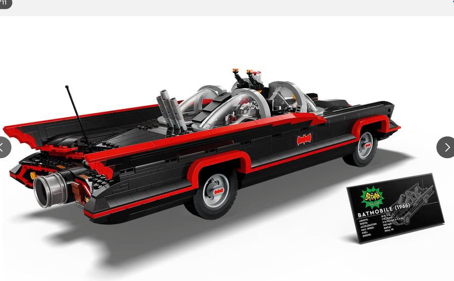 Lego Batman : The Classic TV Series Batmobile
