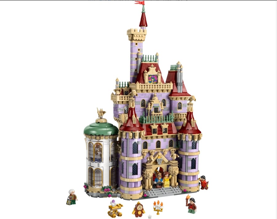 Lego Beauty and the Beast Castle