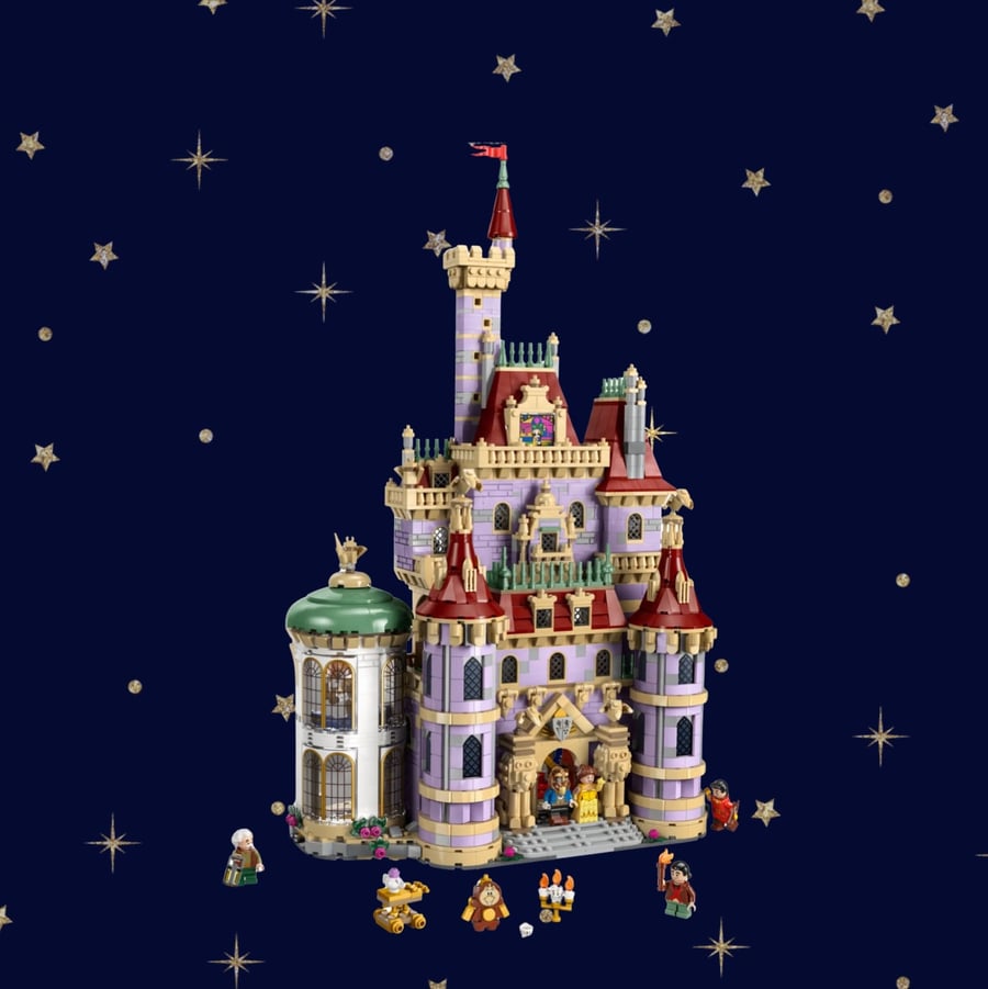 Lego Beauty and the Beast Castle