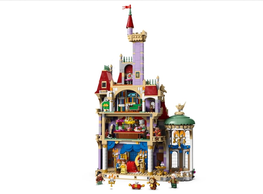 Lego Beauty and the Beast Castle