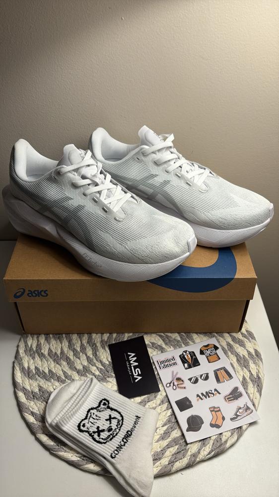 شوز ASICS Magic Speed 4 (White / Silver)