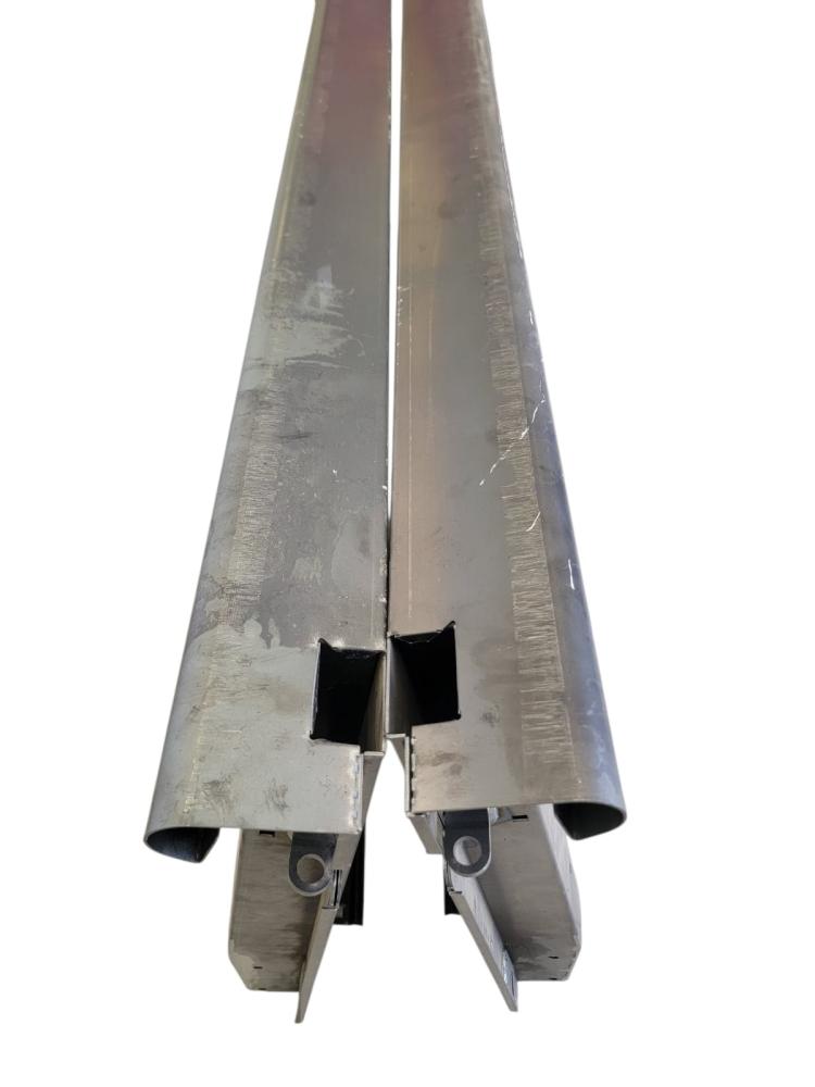 The L-R side set matches the agency's look with precise details 1/ steel thickness 2 mm 2/ perforated ready to install only 3/ same fold, slit, and break 4/ complete with brackets and corners. Fits from 79 to 87 size C10