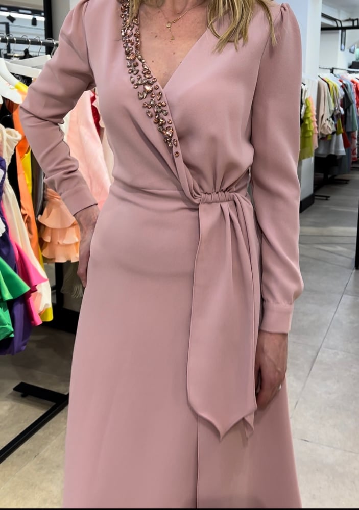 Pink dres