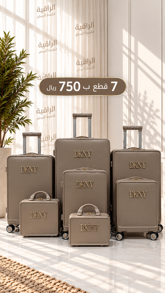شنط DKNY مكون من 7 قطع