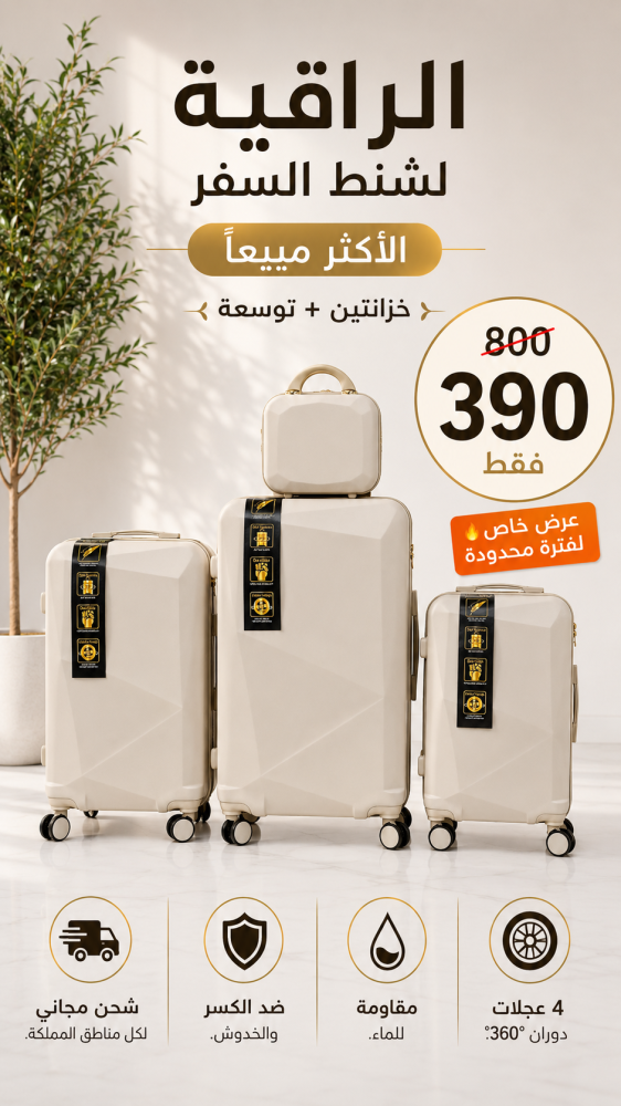 طقم مكون من 4 قطع