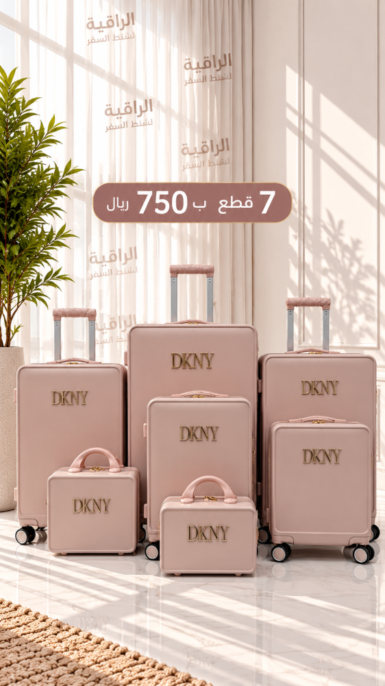شنط DKNY مكون من 7 قطع