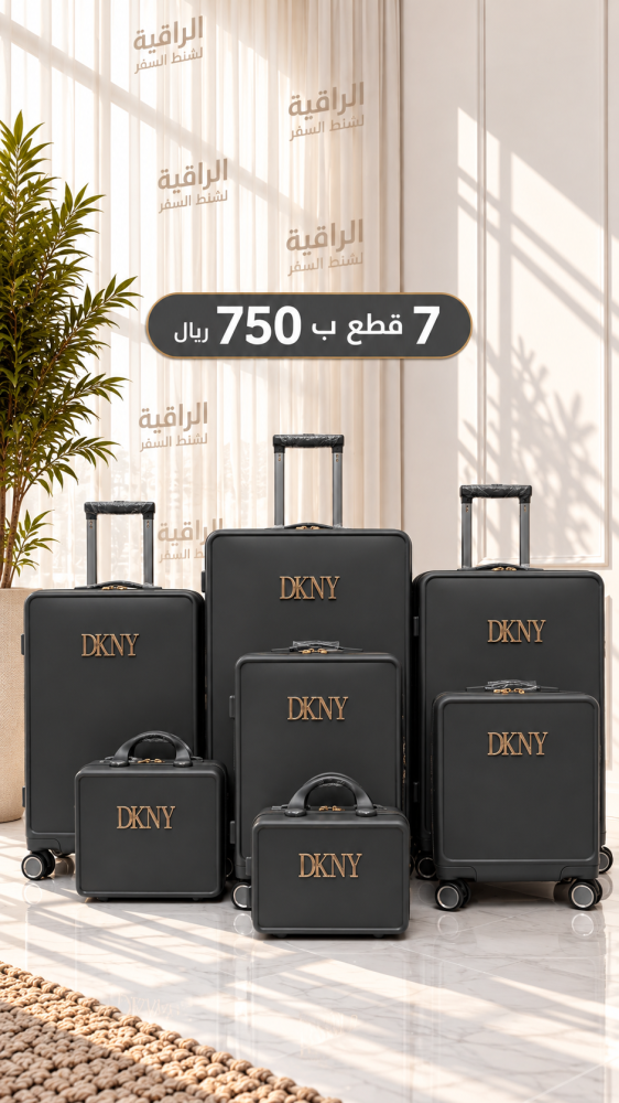 شنط DKNY مكون من 7 قطع