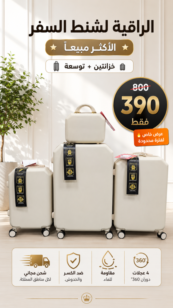 طقم مكون من 4 قطع