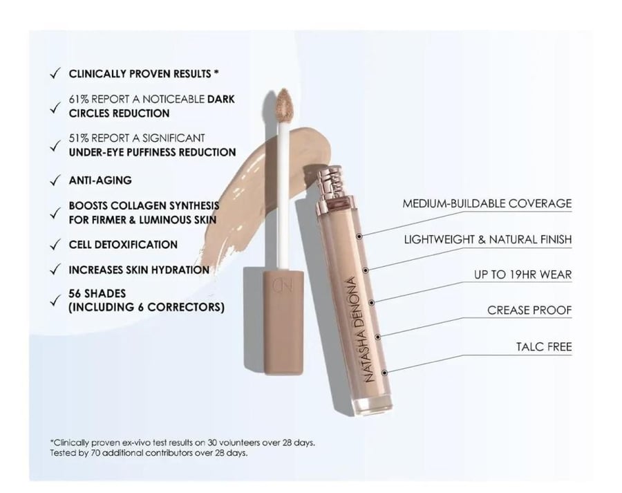natasha denona HY-GLAM CONCEALER فوري