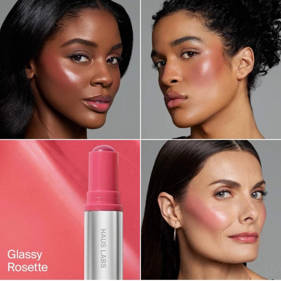 Haus labs COLOR FUSE GLASSY BLUSH BALM STICK