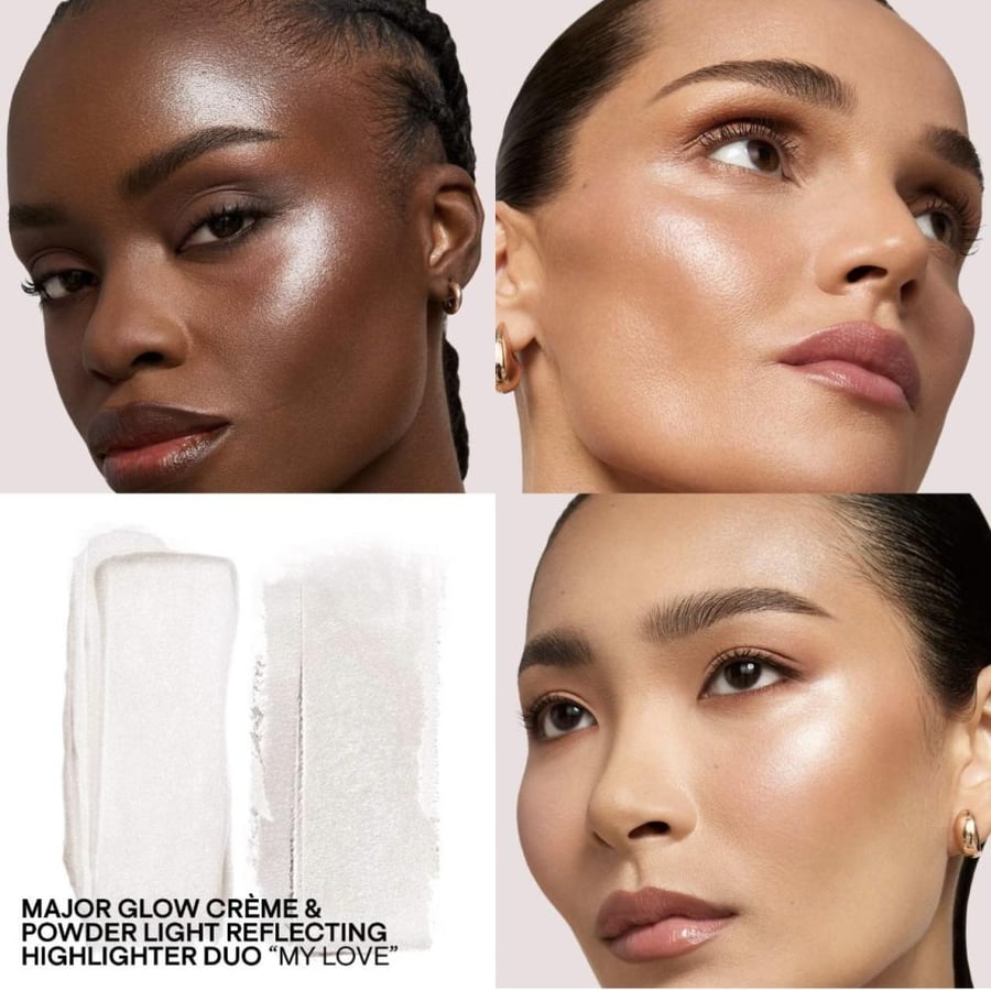PATRICK TA Major Glow Crème & Powder Light Reflecting Translucent Highlighter Duo